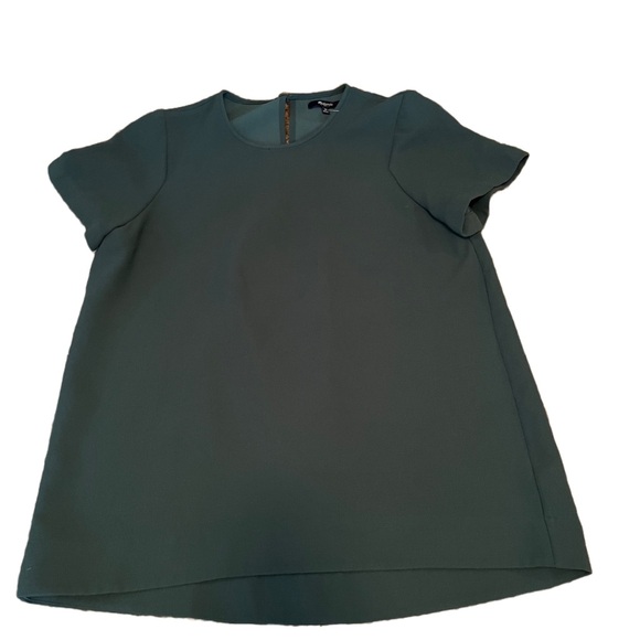 Madewell Classic Women's Green Top size medium. - Picture 2 of 4